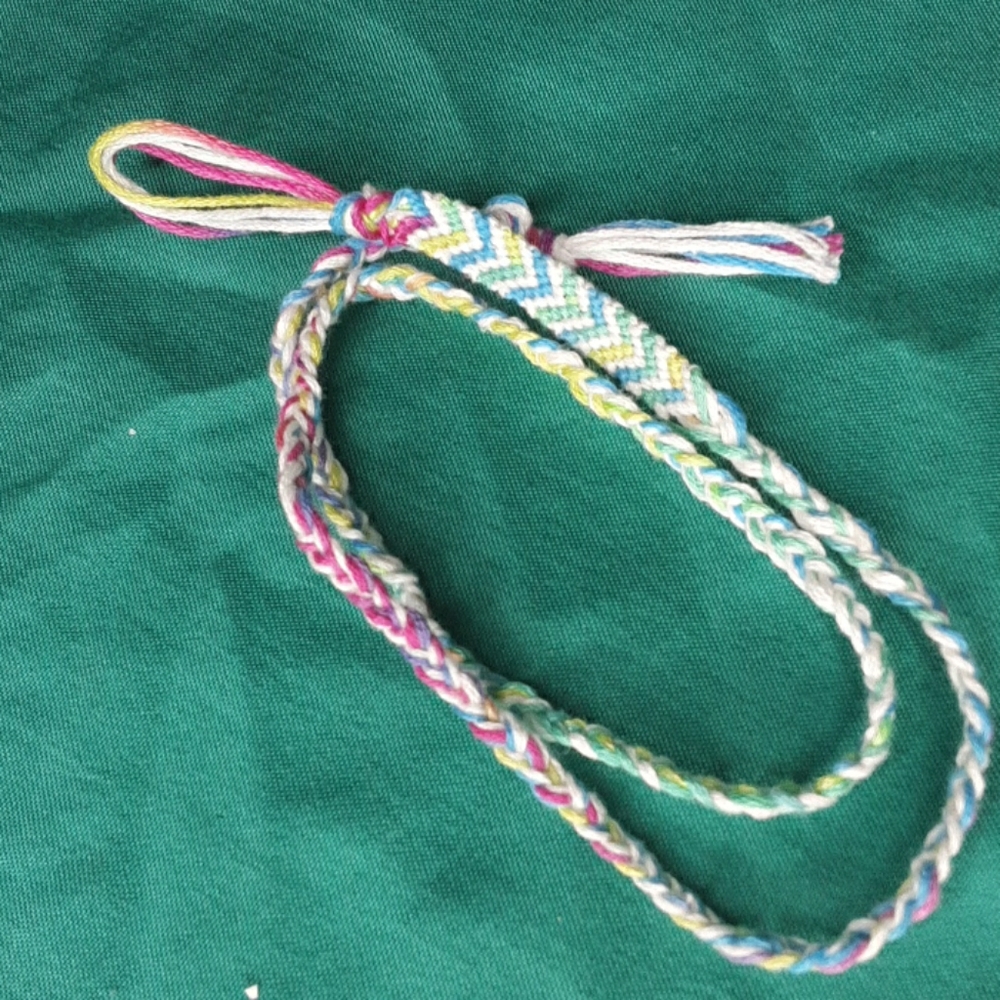 Chevron bracelet with lots of colors🌈